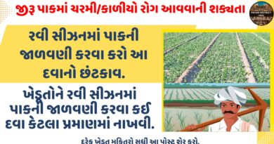 Spray this medicine to maintain crops in ravi season