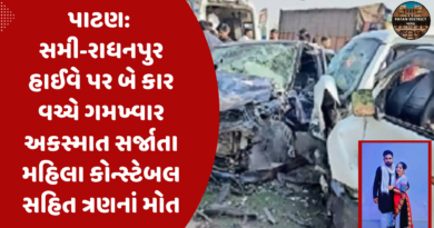 Sami Radhanpur highway accident